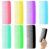 MICLAC Wide Comb - Large & Wide Teeth Multicolor Plastic Comb Pack of 1 - Image 5