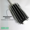 MICLAC Round Comb For Men Hair Straightener - Pack of 2 - Image 6
