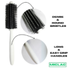 MICLAC Round Comb For Men Hair Straightener - Pack of 2 - Image 8